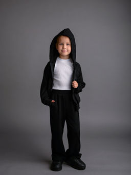 Костюм вязаный ЦВЕТ: ЧЕРНЫЙ