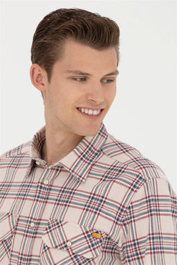 Мужская рубашка с длинным рукавом Stone - U.s. polo assn фото 2