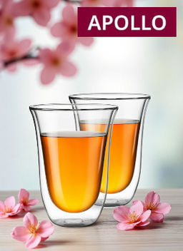 Набор бокалов с двойными стенками APOLLO Bell 300 мл 2 пр.