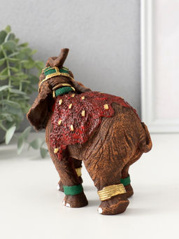 Фигурка полистоун «Слон индийский», 13.5×8×11.8 см