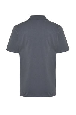 TRENDYOL MAN Antrasit Regular/Normal Kesim Geyik Desenli Polo Yaka T-shirt TMNSS24PO00027 - Trendyolmilla фото 8