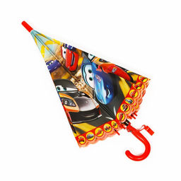 Зонт детский, 8 спиц, Ø 87 см, Тачки