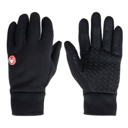 Велосипедные перчатки PARTIZAN теплые осень/зима /A0021 / Размер M / Цвет: Черные /уп 100/ - Галеонтрейд фото 3