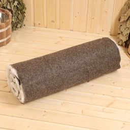 Лежак банный с овчиной, войлочный 50х165 см - Simaland фото 3