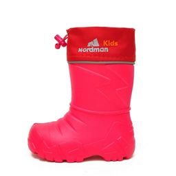 Сапоги детские Nordman Kids со съемным флисовым утеплителем лайм  фото 51