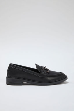 Trendyol Shoes Siyah Toka Detayl? Duz Kad?n Loafer Ayakkab? TAKSS25LA00002 - Trendyolmilla фото 10