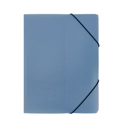 Expert Complete Trend ICEberries Папка на резинке A4 600 мкм 35 мм лён 1 шт. голубика EC210420071