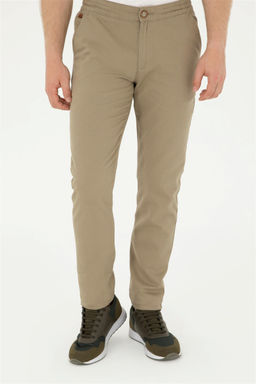 U. S. Polo Assn / Мужские брюки цвета хаки из плотной ткани - U.s. polo assn фото 2