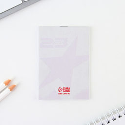 Подарочный набор: блокнот, ручка-фигурная и ластик «23 февраля Танк»