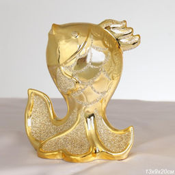 Статуэтка Золотая рыбка 20 см / W266 /уп 48/