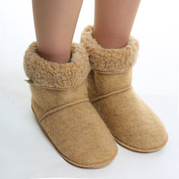 Носки-чарапе арт.901-06 меховые Камель