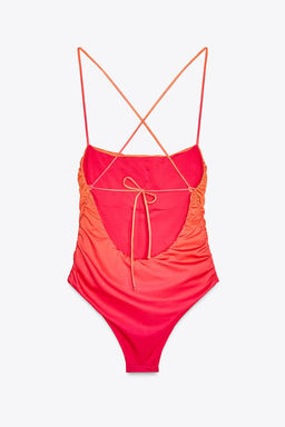 GATHERED SWIMSUIT - Zara фото 6