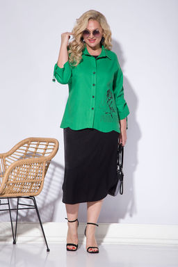 Костюм Liliana 1190 яблоко+черный  фото 2