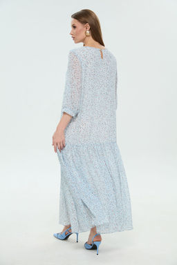 Костюм NIKVA н1037-2 крем-брюле и небесный