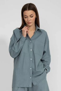 Льняная рубашка 4073