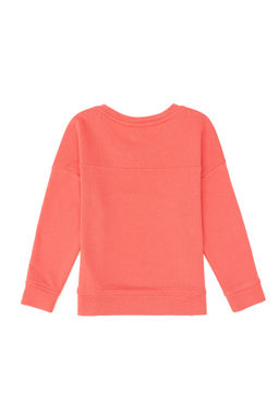 Базовый свитшот с цветком граната для девочек Неожиданная скидка в корзине - U.s. polo assn фото 2