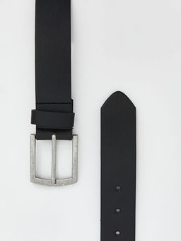 Deri G?r?n?ml? Erkek Kemer