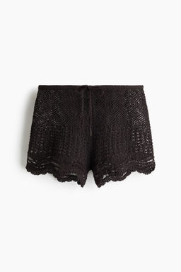 Shorts playeros efecto crochet