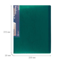 Expert Complete Premier Папка с вкладышами 30 л. A4 600 мкм 20 мм волокно 6 шт. зеленый new EC211630003