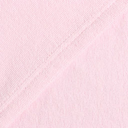 Цена за 2 шт. Полотенце-уголок махровый Крошка Я 85х85 см, цвет нежно-розовый, 100% хлопок, 320 г/м2  фото 2