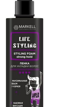 Markell СТМ Everyday Пенка для укладки волос суперсильная фиксация, 195 мл