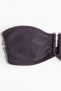 Top de bikini bandeau acolchado - H&m фото 4