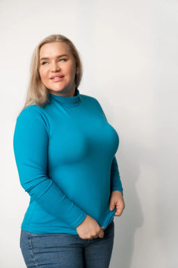 Водолазка ДЖ 009-5 Бирюзовый - T.C.T фото 6