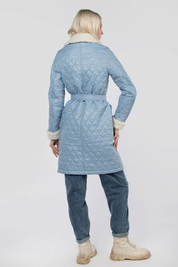 Пальто женское демисезонное (пояс) - Империя пальто фото 2