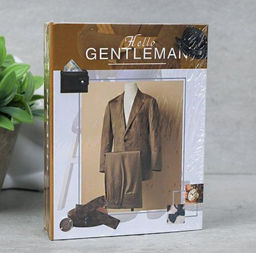 Фотоальбом 100 фото 10х15 Джентльмен / 9556 /уп 96/ (Бордовый) - Галеонтрейд фото 2