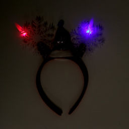 Ободок новогодний карнавальный Снежинки, МИКС - Страна карнавалия фото 2