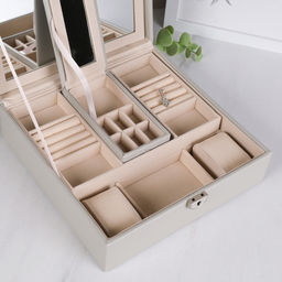 Шкатулка для украшений 25х25х8см / F223 /уп 20/ - Галеонтрейд фото 6