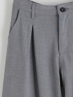 Wideleg Pileli K?z ?ocuk Pantolon