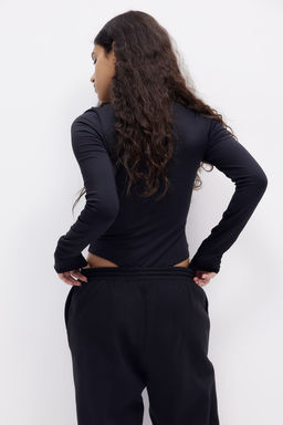 Body tanga con cuello perkins - H&m фото 4