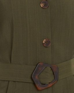 Платье-рубашка с поясом - Incity фото 4