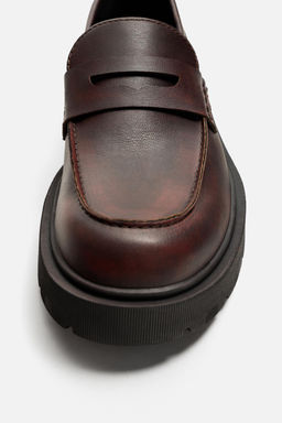 CHUNKY PENNY LOAFERS - Zara фото 7