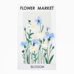 Полотенце кух. Доляна Цвети 28х46 см, рогожка, 100% хл, 160г/м2  фото 3