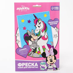 Набор для творчества, фреска Минни Маус и единорог - Disney фото 2