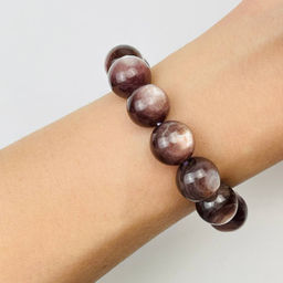 Браслет из камня Лепидолит 19 см