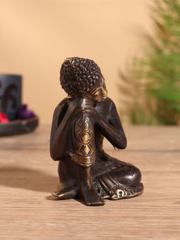 Сувенир «Спящий Будда», 8×8×13 см, бронза