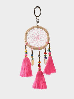 Брелок «Ловец снов», 17 см, розовый