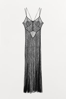 LONG LACE DRESS - Zara фото 6
