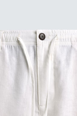 PANTAL?N RELAXED FIT ALGOD?N - LINO / Marr?n / Topo - Zara фото 9
