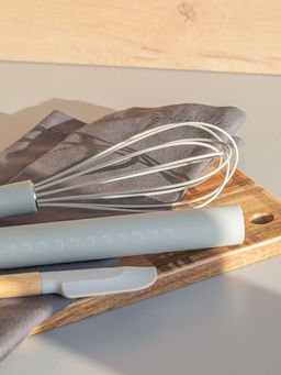 Скалка 26,5x2,5 серый силикон