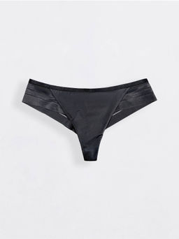 CONTE Трусы танга SPORT GLAM RP6028 черный - Conte elegant фото 5