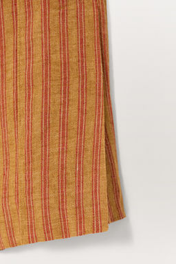 LIMITED EDITION 100% STRIPED LINEN TROUSERS - Zara фото 8