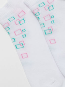 Цена за 2 пары Носки короткие Conte Elegant, белый  фото 3