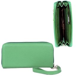 Портмоне женское Cayman-405л н/к, 3 отд, 11 карм, на молнии, зеленый ярк флотер (125) 185336