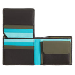 Итальянский мужской кошелек DuDu серии Tullio | коричневый - Dudubags фото 4