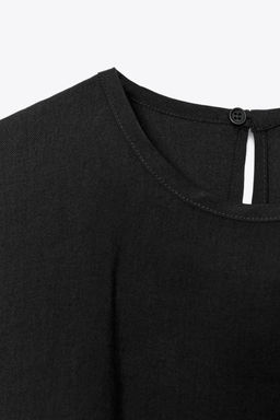 FLOWING BLOUSE WITH SCARF ZW COLLECTION - Zara фото 6