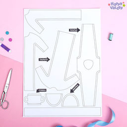 Набор для создания одежды для кукол Я модельер: Весеннее настроение - Happy valley фото 3